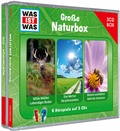 Cover: WAS IST WAS 3-CD H&ouml;rspielbox. Gro&szlig;e Naturbox - Tessloff Verlag Ragnar Tessloff GmbH & Co. KG