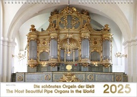 Abbildung von: Der Orgelkalender, ein Musik-Kalender 2025, DIN A3 - Bach 4 You