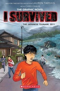 Cover: The Japanese Tsunami, 2011 (Graphic Novel #12) - Scholastic US