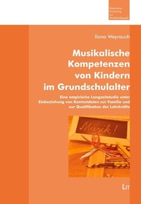 Abbildung von: Musikalische Kompetenzen von Kindern im Grundschulalter - Lit Verlag