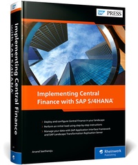 Abbildung von: Implementing Central Finance with SAP S/4HANA - SAP PRESS