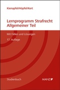 Cover: Lernprogramm Strafrecht Allgemeiner Teil - Manz
