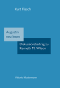 Cover: Augustin neu lesen - Vittorio Klostermann Verlag