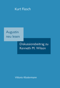 Abbildung von: Augustin neu lesen - Vittorio Klostermann Verlag