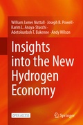 Cover: Insights into the New Hydrogen Economy - Springer