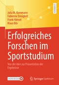 Cover: Erfolgreiches Forschen im Sportstudium - Springer Spektrum