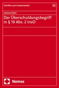 Cover: Der &Uuml;berschuldungsbegriff in &sect; 19 Abs. 2 InsO - Nomos