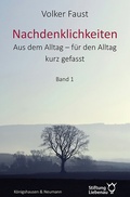 Cover: Nachdenklichkeiten - K&ouml;nigshausen & Neumann