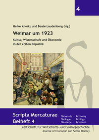 Abbildung von: Weimar um 1923 - Scripta Mercaturae