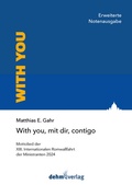 Cover: With you, mit dir, contigo - Dehm Verlag e.K.