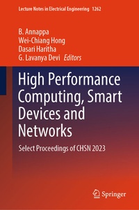 Enlarge image Cover: High Performance Computing, Smart Devices and Networks - Springer