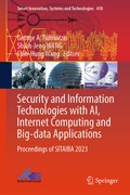 Cover: Security and Information Technologies with AI, Internet Computing and Big-data Applications - Springer