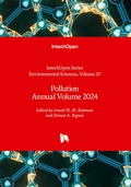 Cover: Pollution Annual Volume 2024 - IntechOpen