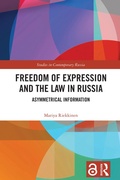 Cover: Freedom of Expression and the Law in Russia - Routledge