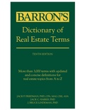 Cover: Dictionary of Real Estate Terms, Tenth Edition - Kaplan Publishing