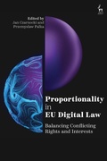 Cover: Proportionality in EU Digital Law - Hart Publishing