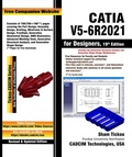 Cover: CATIA V5-6R2021 for Designers, 19th Edition - Cadcim Technologies