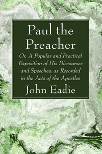 Cover of  Paul the Preacher - Wipf and Stock Publishers