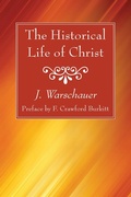 Cover: The Historical Life of Christ - Wipf and Stock Publishers