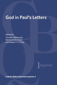 Cover of  God in Paul's Letters - Wipf and Stock Publishers