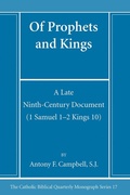 Cover: Of Prophets and Kings - Wipf and Stock Publishers