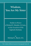 Cover: Wisdom, You Are My Sister - Wipf and Stock Publishers