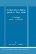 Cover: Stockmen from Tekoa, Sycamores from Sheba - Wipf and Stock Publishers