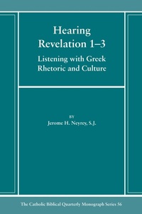 Cover of  Hearing Revelation 1-3 - Wipf and Stock Publishers