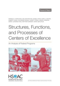 Enlarge image Cover: Structures, Functions, and Processes of Centers of Excellence - RAND Corporation