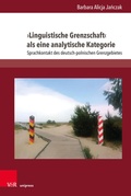 Cover: >Linguistische Grenzschaft< als eine analytische Kategorie - V&R unipress