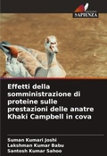 Cover: Effetti della somministrazione di proteine sulle prestazioni delle anatre Khaki Campbell in cova - Edizioni Sapienza