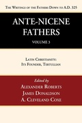 Cover: Ante-Nicene Fathers: Translations of the Writings of the Fathers Down to A.D. 325, Volume 3 - Wipf and Stock Publishers