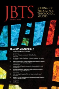 Enlarge image Cover: Journal of Biblical and Theological Studies, Issue 7.1 - Wipf and Stock Publishers