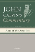 Cover: Commentary upon the Acts of the Apostles, Volume 1 - Wipf and Stock Publishers