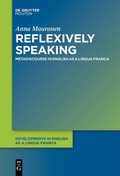 Cover: Reflexively Speaking - De Gruyter Mouton