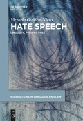 Cover: Hate Speech - De Gruyter Mouton