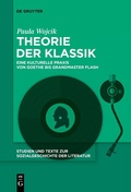 Cover: Theorie der Klassik - De Gruyter