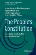 Cover: The People's Constitution - Springer