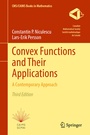 Cover: Convex Functions and Their Applications - Springer