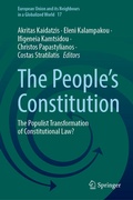 Cover: The People's Constitution - Springer