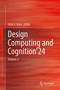 Enlarge image Cover: Design Computing and Cognition'24 - Springer
