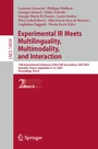 Cover: Experimental IR Meets Multilinguality, Multimodality, and Interaction - Springer
