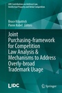 Cover: Joint Purchasing-framework for Competition Law Analysis & Mechanisms to Address Overly-broad Trademark Usage - Springer