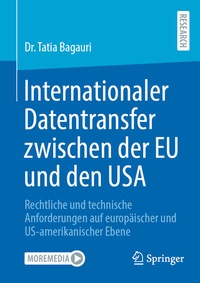 Abbildung von: Internationaler Datentransfer zwischen der EU und den USA - Springer