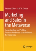 Cover: Marketing and Sales in the Metaverse - Springer
