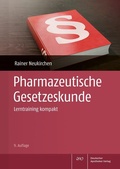 Cover: Pharmazeutische Gesetzeskunde - Deutscher Apotheker Verlag