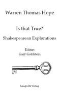Cover: Is that True? - Laugwitz, U
