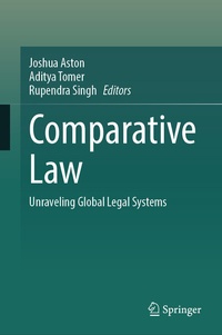 Enlarge image Cover: Comparative Law - Springer