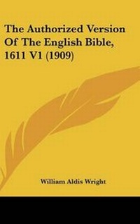 Bild: Authorized Version of the English Bible-KJV 1611 Volume 1 - Kessinger Publishing