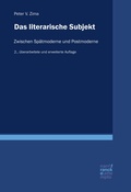 Cover: Das literarische Subjekt - Narr Francke Attempto Verlag